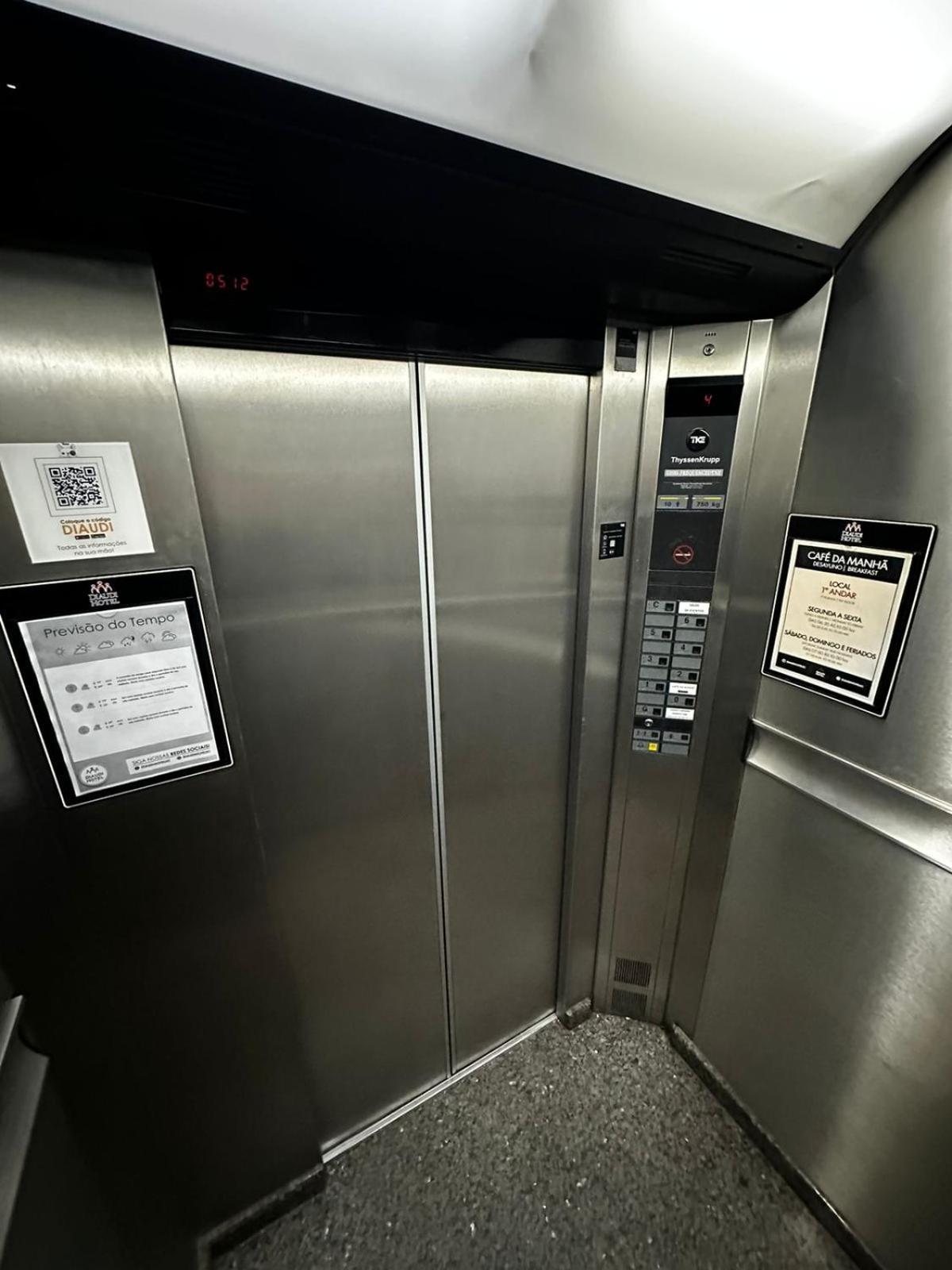 Diaudi Hotel Sao Jose  Eksteriør billede